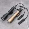 Scopes Wadsn Tactical 1400LUMEN SF M600DF Фонарик Установка с двойным выключателем давления с двойным функциональным