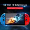 Retro Handheld Game Console 10000 Video Games 4.3-Inch Screen 1500mAh Portable Nostalgic with Mp3 240419