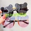 Kinder Sonnenbrille Bärenform -Gradientenlinse Kinder Brillen trendige Mädchen Jungen Sonnenbrillen Cartoon Brillen Sonnenschirme