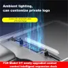 HUBS 27W شاحن سريع LED محطة الالتحام الذكي USB Hub لمحول وحدة التحكم في Tesla Model 3 Y Extension PD Type C Center Censole Adapter