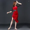 Les ensembles de danse de ventre de scénario s'entraînent les vêtements de fée costumes orientaux robes haut de gamme Velvets de printemps et d'été.