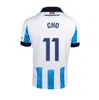 23 24ファンReal S Sociedad Soccer Jersey Portu David Sia Oyarzabal X Prieto Footbale Shirt Take 2023 2024 Carlos Fernandez Camiseta De Futbol Men Kit Kids Shird