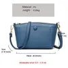 Shoulder Bags Handbags Women Brand 2024 Famous Fashion And Elegant PU Leather Ladies Bag Spring Simplicity Female Messenger Blue