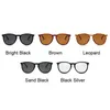 Diseñador de marca Gafas de sol de ojo de gato Man Man Retro Shades Male Glasses Sun Mirror Clear Vintage Fashion Driving De Sol 240417