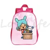 Bolsas toca life world impresas mochilas niños kawaii mochila rosada