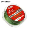 ACCESSOIRES DAGEZI 8 STRAND 300M / 330YDS AVEC CADEAU SUPER STRONG 1080 LB Lignes de pêche de marque 100% PE Ligne de pêche tressée