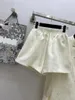 Set di tracce femminili Short Sets Women Spring Summer Blend Mandarin Collar Shirt Slimed Sleeve e Shorts Alta Shorts Set di stile cinese Trendy