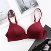 Bha's vrouwen naadloos dunne dunne bh bra no draad brassiere a b cup ondergoed driekwart 3/4 lingerie soft sexy