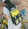 Backpacks unisex casual backpack creative knapsack 2D stereoscopic fashion bag cartoon quadratic element