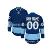 Jerseys de hóquei Shenzhen Ice Hockey Suit Impressão transferência de calor Impressão de calor