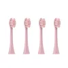 Heads 10pcs Sostituzione per Apiyoo Moon Pink Nuovo tipo di spazzolino Teste elettriche DuPont Teste per spazzole morbide Testa di pulizia intelligente