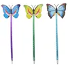 12PCS / Set Butterfly Ballpoint Status 0,5 mm Intensité spéciale Intensité de l'écriture Stationary Supply