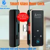 Contrôle TTLOCK Bluetooth Smart Lock Porte de verre coulissante Remote Contrôle RFID Biométrique Electric Verrouillage Finger-Finger Reconntion Appareil