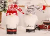 2022年新年のクリスマスギフトバッグホルダーサンタクロースワインボトルダストカバーホームクリスマスのためのクリスマスデコレーションストッキング装飾KNI3976367