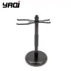 Blades Yaqi Matte Black Mens Shaving Brush And Razor Stand Set