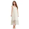 Women's Sleepwear Summer Vintage Modal Nightdress Women Lace Sleeveless Nightwear Sexy V Neck Long White Nightgown Sweet Princess Robe Night