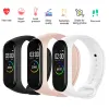 Armbänder M4 Smart Band Fitness Trcker Sport Armband Schrittzähler Herzfrequenz Blutdruckgesundheit Wirstband wasserdichtes Smartband