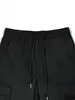 Casual Side Flap Pockets Workwear avsmalnande byxor Menslastbyxor för vårens höst utomhus 240421
