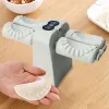 Processori Automatico Doublehead Dumpling Maker Electric Grenello Elettrico Mormo di gnocchi Stampo Pressatura Stupenti da cucina per stampo per la pelle