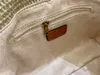 Tygväska designer väska kvinnors handväska lyxuppsättning broderad shoppingväska gräs vävt grönsak korg fransk stil axel väska crossbody väska väska påse88