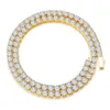 В складе США склад Оптовой VVS Moissanite Tennis Chain Iceed Women Женщины