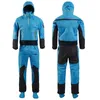 Kajakdrysuit för män torra kostymer latex manschett och stänk krage tre-skikt vattentätt material kajakpaddling paddling dm114 240419