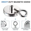 Accessoires Super Strong Neodymium Magnet Pot Fishing Maignets Sauage Néodyme Round puissant Magné Magné Magné de la mer Magnet de pêche