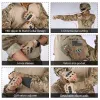Chaussures idogear chasse vêtements camouflage ghillie costume gen3 chemise tactique combat militaire aérien paintball camo multiticam cp 3101