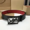 Toppkvalitet 5AAAAA+ Designerbälten Män Kvinnor Klädtillbehör Bälte Big Buckle Black White Fashion Man äkta lädermidjebanden 3,5 cm med låda och dammpåse