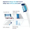 Heads Crest Pulsonic Slim 1000 Electric Tooth Brush Deep Cleaning Rechargeble Tooth Brush with 3D White Strips Crest Whitestrips Luxe