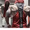 Black Red Men039S Designer Tshirt Gym Mens Muscle Sleeveless Tank Tops Tee Shirts Hoody Sports Fitness Vest Ytterkläder Wholesal4997192