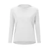 Lu Yoga Clothes Designer Femmes Shirts de mode de luxe de qualité supérieure