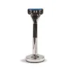 Rakare Colorlamb Black Sier Men Razor Manual Shaver Set With Trimmer 5 Layers rostfritt stål Blad 50G Metal Barber Tool