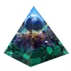 Jewelry Handmade Lapis Lazuli Sphere Orgone Pyramid Amethyst Malachite Crystal Healing Orgonite 60mm