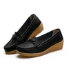 Casual Shoes Women Genuine Leather Loafers Sheos Ballet Flats Female Spring Sneakers Ballerina Wedges Moccasin