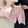 Ensembles de vêtements pour bébés filles broderie en dentelle T-shirts floraux Pantalon 2pcs d'été enfants vêtements