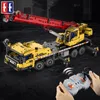 KA TA Building Block Assembly Mobile Crane Cargo para niños Control remoto Crane Juguetes para niños