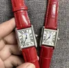 Relogio Feminino Frauen Automatische Quarzbewegung Uhr 28mm echte Kuhleder -Lederband wasserdicht das Verbrechen coole Vintage Lady Girl Uhr Uhr Montre de Luxe Geschenke