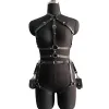 Cinture sexy bondage imbracatura set donna in pelle in pelle fetish indossa cabla