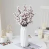 Decoratieve bloemen 37 cm boeket kunstmatige plastic bloem nep planten gipsplantige bloemen rangschikken handgemaakte babysbrath voor tafel trouwhuis