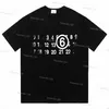 T Shirt Margiela Mens Tasarımcı Tshirt Grafik Tee Giysileri Pamuk Gömlek Grafiti Kötü Eğlence Renk Baskı Eskiz Yağlı Boya Deseni Sokak Graffiti Gevşek 1 1 T Shirt