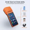 Printers handheld POS Terminal Android 8.1 PDA met 58 mm Bluetooth thermische ontvangstprinter 3G WiFi Mobile Order Pos Terminal