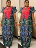 African Dresses for Women Traditional Africa Clothing Dashiki Ankara Outfits Gown Abayas Robe Muslim Kaftan Maxi Long Dress 240408