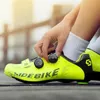 Sidebike Road Cycling Shoes Men Racing Carbon Shoes Road Bike Ultralight Self-Locking Bicycle Sneakers Breattable Professional 240417