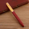 Penne Luxury Metal Jinhao 85 Penna stilografica Proibita Red Spin Classic Stationery Office Forniture Golden Ink Pens Penne