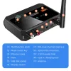 Adapter Multifunction Bluetooth 5.3 Audio Receiver R/L 2 RCA/3.5MM AUX/Optical Fiber/USB UDisk Play Wireless Adapter With HD Display