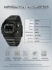 Wristwatches Sanda 2162 Men's Alarm Clock Multi Functional Sports Waterproof Watch Square Fashion Lifting Hand Light Electronic