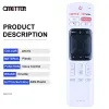 Kontroll CT95014 Voice Bluetooth Remote Control för Toshiba ERF3J69TG 43C351P 50C351P 55C351P 65C351P Smart 4K UHD LED HDTV Android TV