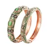 2pcs Indian Bangles for Women Женские браслеты Cloisonne Набор женских ювелирных украшений Винтажные аксессуары