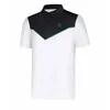 Abbigliamento da golf da golf estivo magliette da golf a maniche corte golf nere o grigio grigio golf polos per il tempo libero polos sport camicia